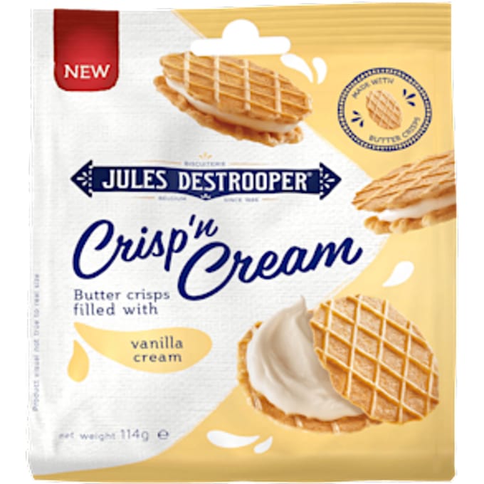 Crisp ?n cream vanille