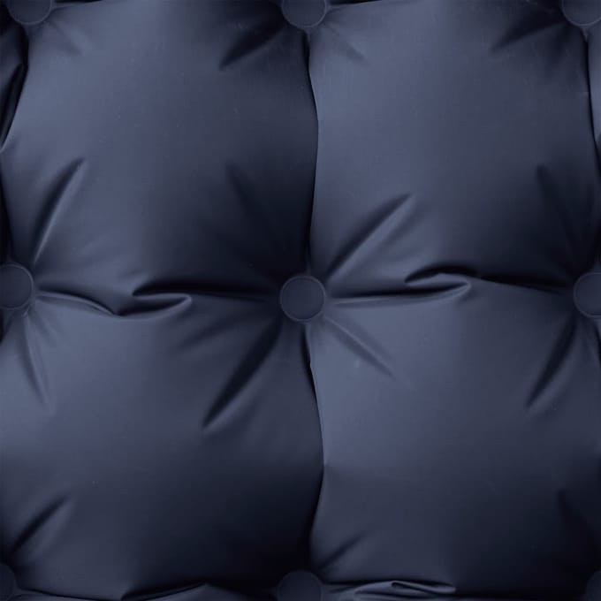 vidaXL - Kampeermatras - met - kussen - zelfopblazend - 1-persoons - grijs