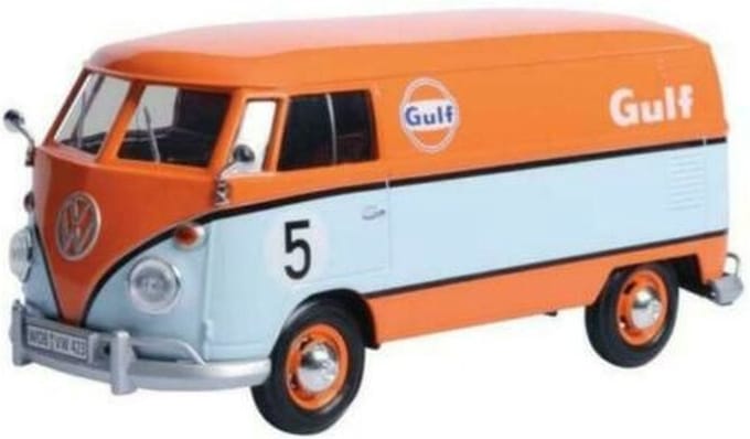 Volkswagen Type 2 (T1) Delivery Van #5 Gulf - 1:24 - Motor Max
