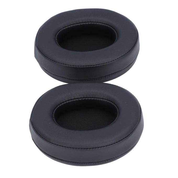 Vervangende oorkussens voor SHP9500 SHP9600 Eiwitleer Memory Foam Spons Hoofdtelefoon Oorkussens black