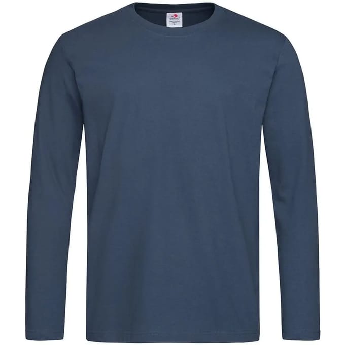 Stedman Comfort-T 185 Long Sleeve S290 - Navy Blue - M