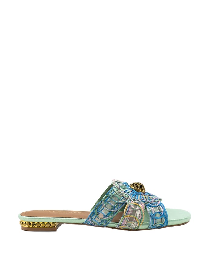 Kurt Geiger Chelsea Woven Flat Sandaal