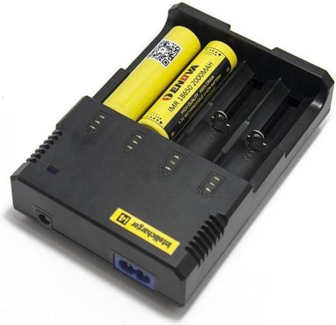 Nitecore i4 batterijlader 4-kanaals