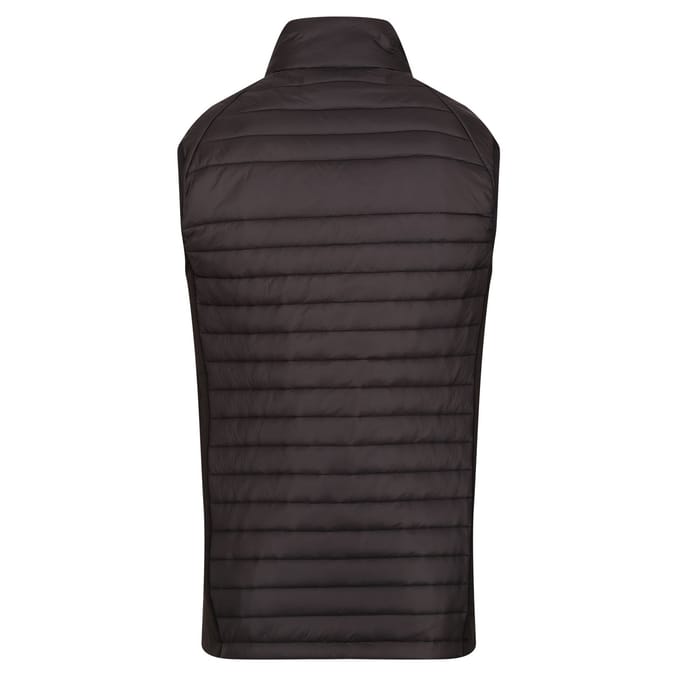 Regatta Heren Navigate Hybride Body Warmer (Zwart/Seal Grijs)