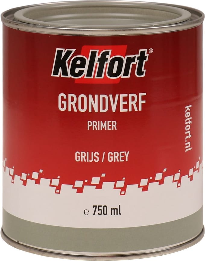 Kelfort Grondverf Grijs 750 ml - 1516063