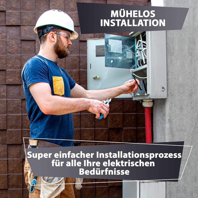Flexibele Rubberen Energiekabel H07RN-F 5G4 mm² - Bouwplaatkabel voor Zware Apparatuur