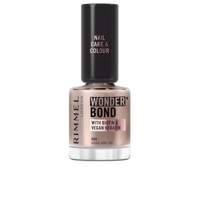Rimmel Wonder'bond Care+Color Nail Polish - 005 - Grab and Go, 12 ml