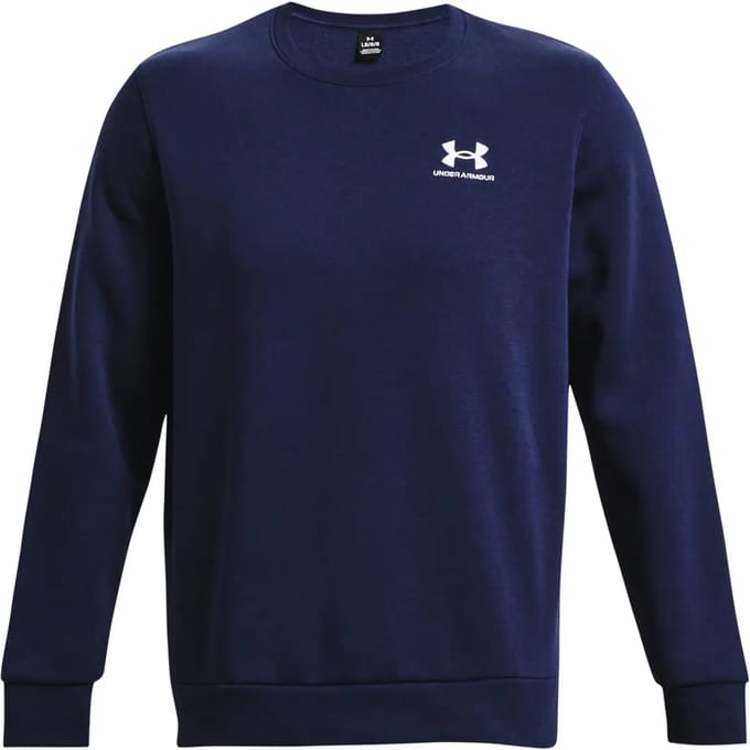 Under Armour Pullover UA Essential Fleece Crew Midnight Navy-XS