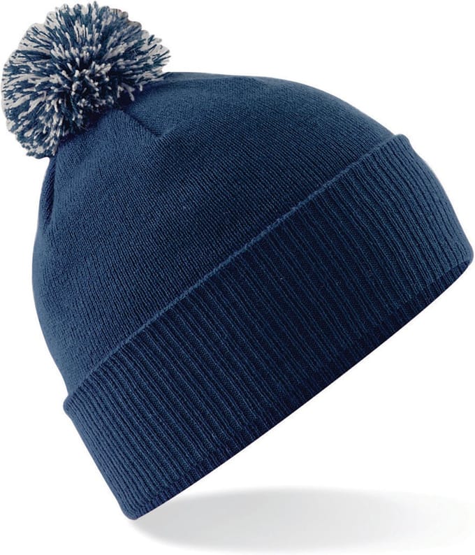 Beechfield Muts Snowstar® B450 - French Navy / Light Grey - One size
