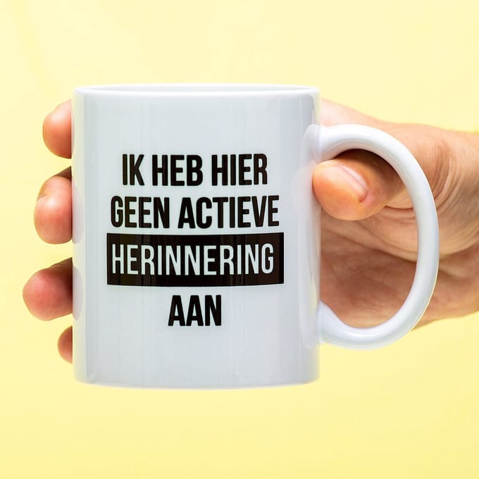 Ditverzinjeniet.nl Mok Daar heb ik geen actieve herinnering aan