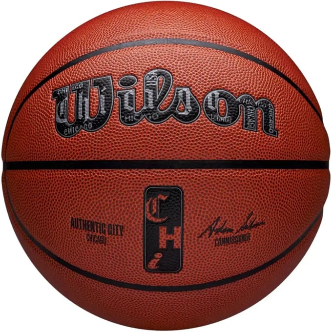 Basketbal van Chicago Bulls NBA Authentic City