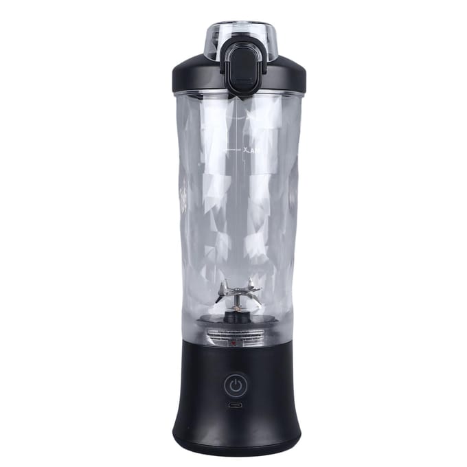 Draagbare Blender 600ml Grote Capaciteit Veelzijdig Oplaadbaar Shakes en Smoothie Blender Juicer Beker L gray
