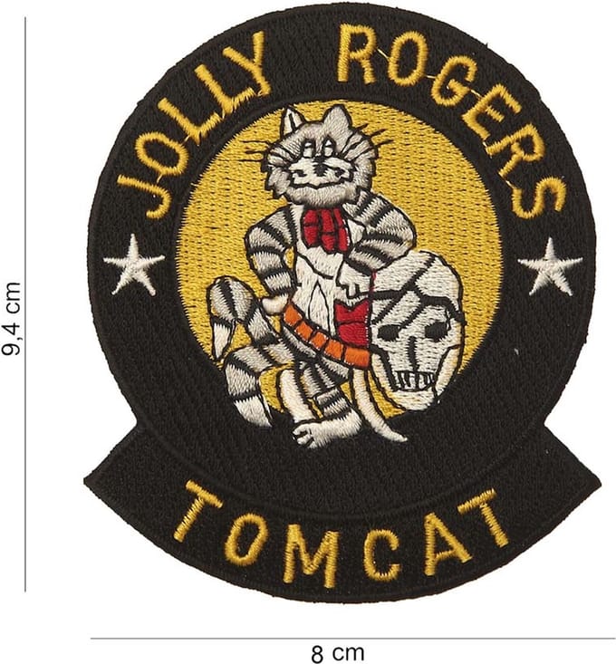 Embleem stof Tomcat Jolly rogers