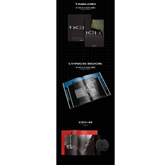 FOTOBOEK Ver EXO KAI Mini Album Vol 1 RANDOM blue