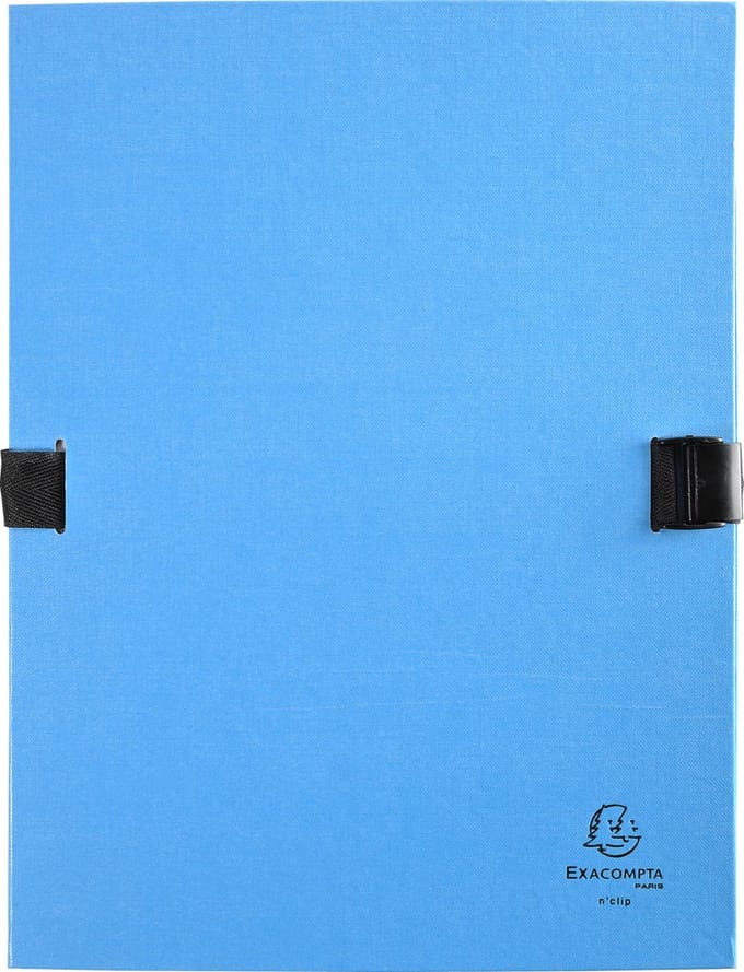 Exacompta 10x N'CLIP® Map uitrekbare rug en klep - Geassorteerd - 21590E
