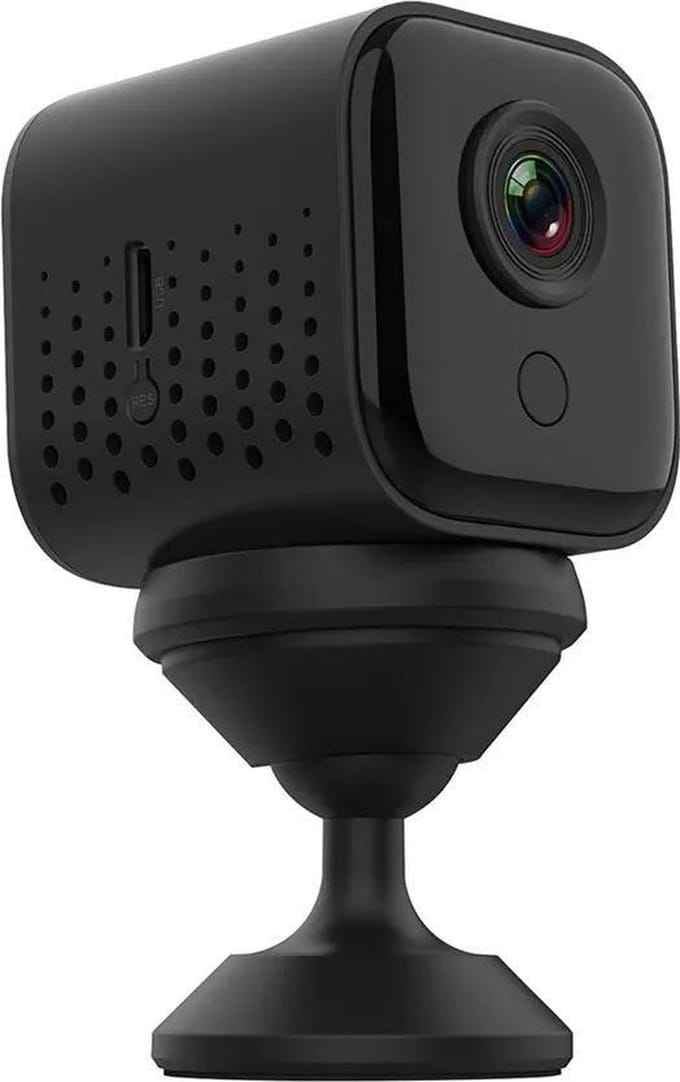 DrPhone XN - Mini Cloud IP Draadloze Camera 1080P HD met Magnetische Houder - WiFi videocamera