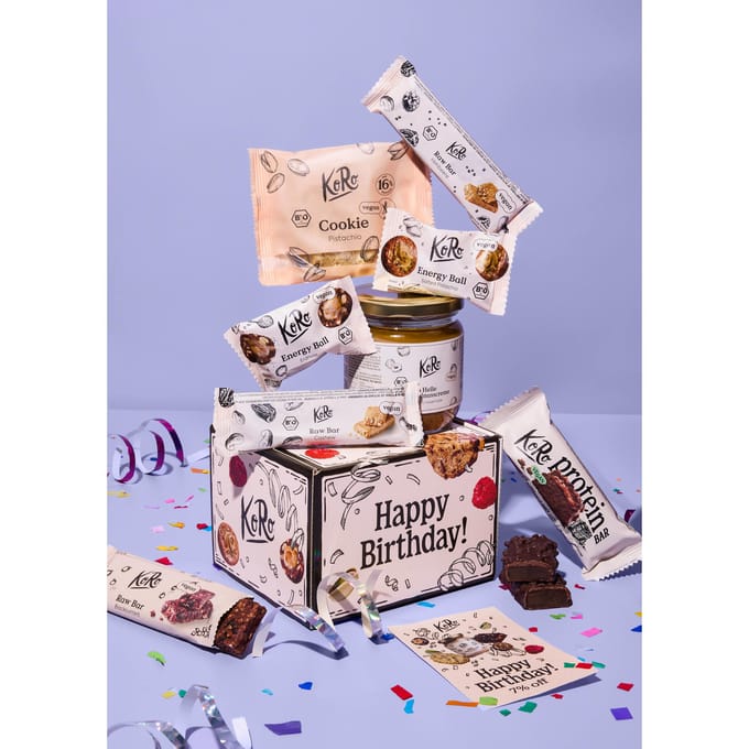 Birthday bites cadeaubox