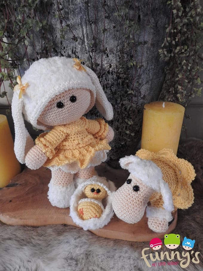 Haakpakket Funny Easter set v2