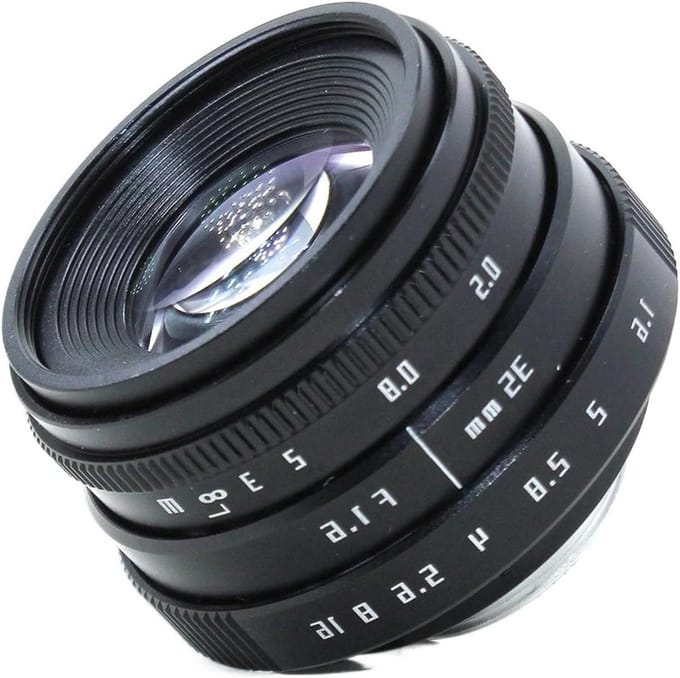 Camera Lens - CCTV Lens - Scherpe Beelden - Handmatige Iris - 35 mm - Zwart
