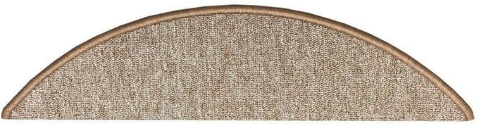 Trapmat Cortona Beige 15 stuks - 17x56 cm haak 4 cm