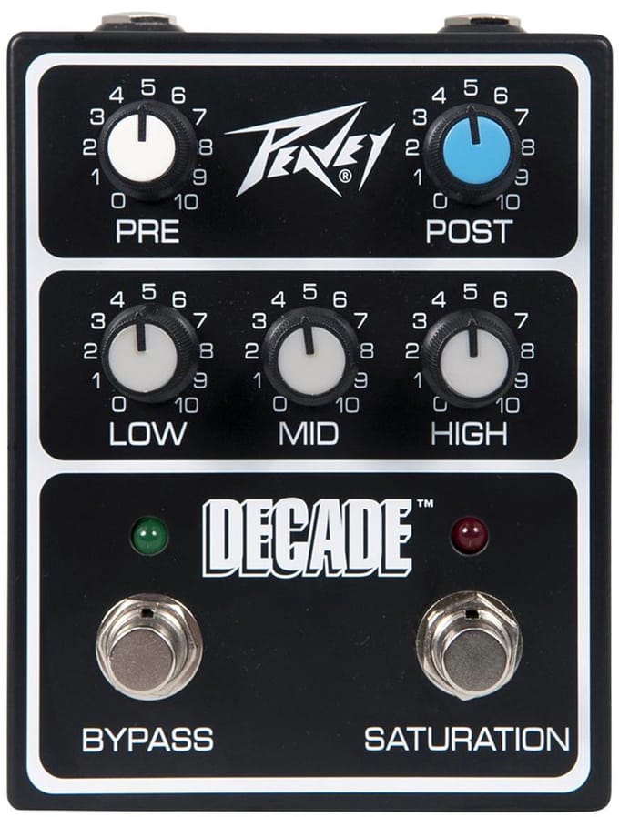 Peavey Decade Too - Preamp pedaal - Zwart