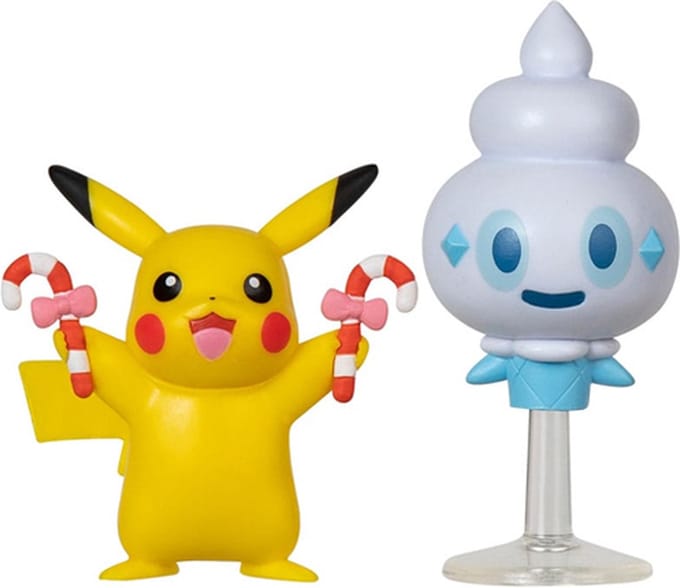 Pikachu & Vanillite Jazwares Battle Figure Actiefiguren