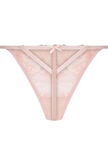 Hunkemöller Hoog uitgesneden string Hollie Roze