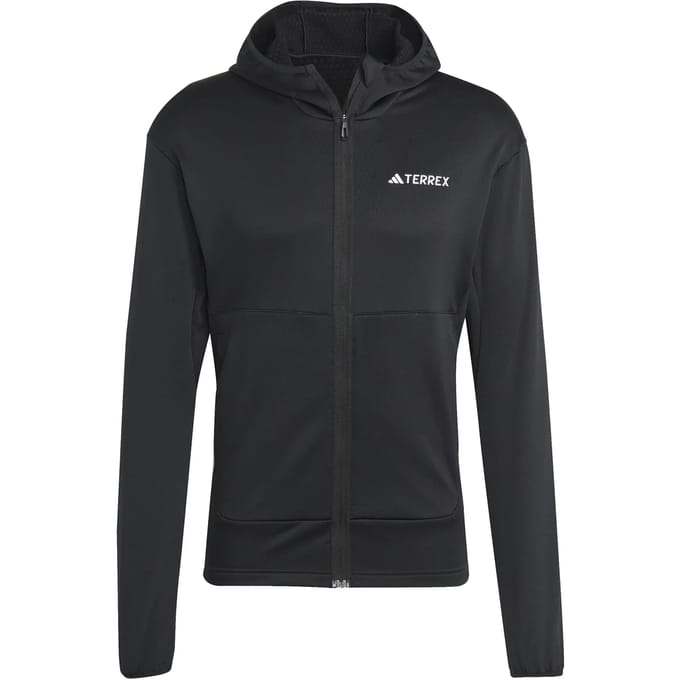 Lichtgewicht fleece waterdicht jack met capuchon adidas Terrex Xperior