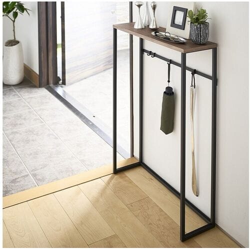 Yamazaki Metalen en houten ingangstafel - L60 cm