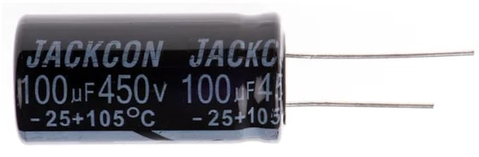 100 μF 450V dc, Capacitor RS PRO Through Hole Radial Lead