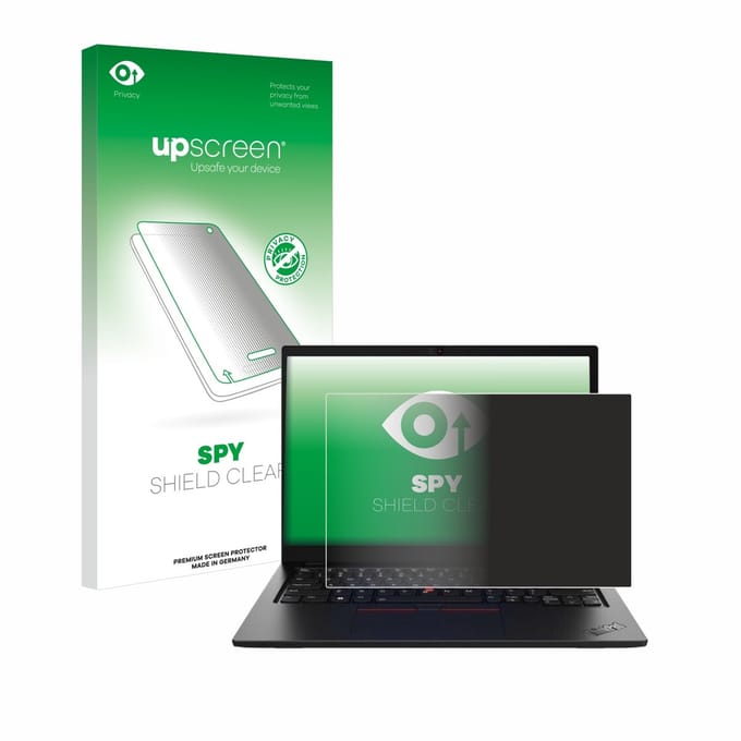 upscreen - privacy screenprotector voor Lenovo ThinkPad L13 Gen 4 Touch - Folie Beschermfolie Blauwlichtfilter