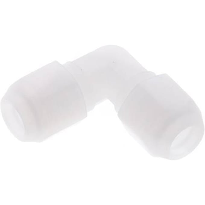 8x10 Mm PP Bocht Slang Aansluiting 10Bar/145Psi [2 Stukken]
