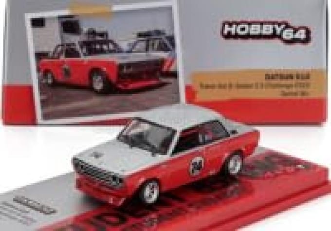 Tarmac Datsun 510 Trans Am Challenge 2023 Daniel Wu 1/64 B-Sedan 2.5 black