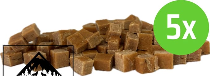 Puur Fit Cubes Zalm 100 gr - Hondensnack - 5 verpakkingen
