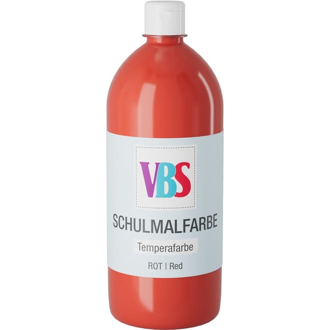 VBS Schoolverf, 1000 ml - Rood
