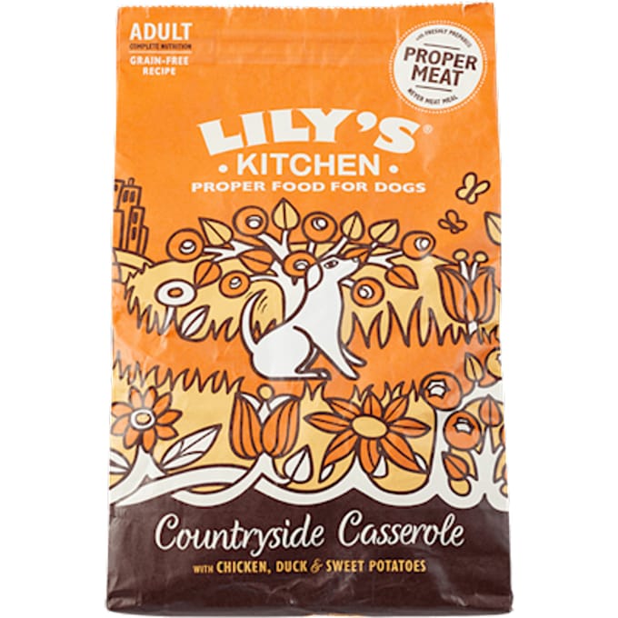 Lily's Kitchen - Chicken Duck Countryside Casserole Hondenvoer