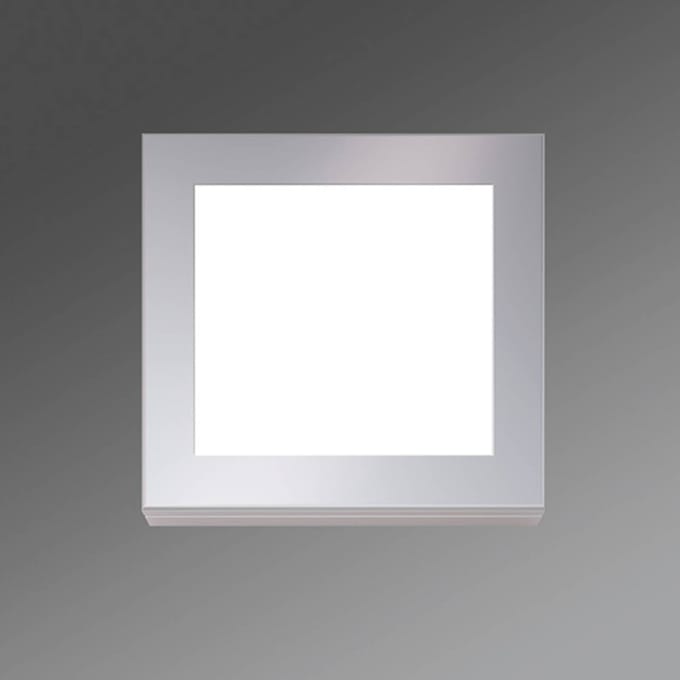 Regiolux Rechthoekige LED wandlamp Visula-VSWIG 12W