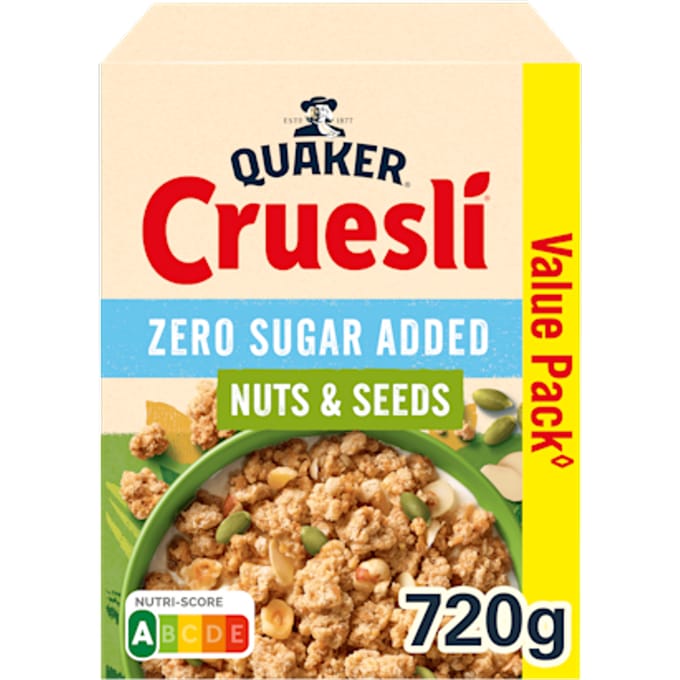 Cruesli Zero Sugar Nuts&Seeds