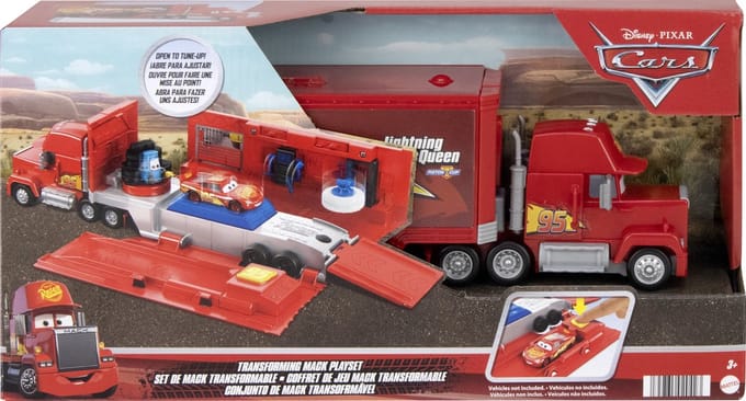Disney Pixar Cars Transforming Mack Speelset