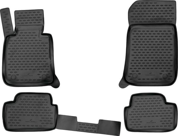 Walser Rubberen Voetmatten XTR geschikt voor BMW 1 (E87) 5-deurs 02/2003 - 01/2013