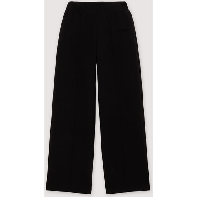 broek in donker vrouw zwart