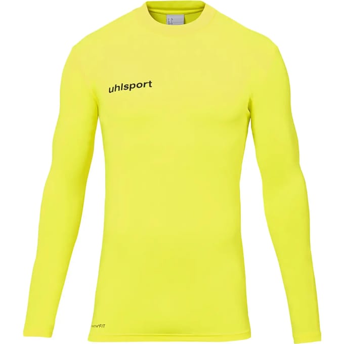 Uhlsport Prediction Bundle Keeperset Heren - Fluogeel / Zwart | Maat: M
