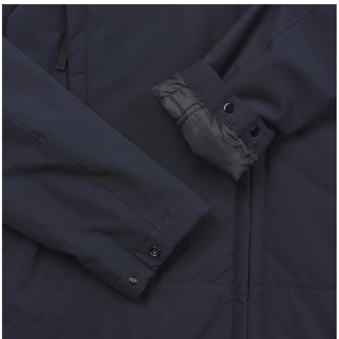 Stone Island 40527 V0020 771540527 Softshell Primaloft Waffen Logo Patch Herenjas 40527 V0020 (M) black