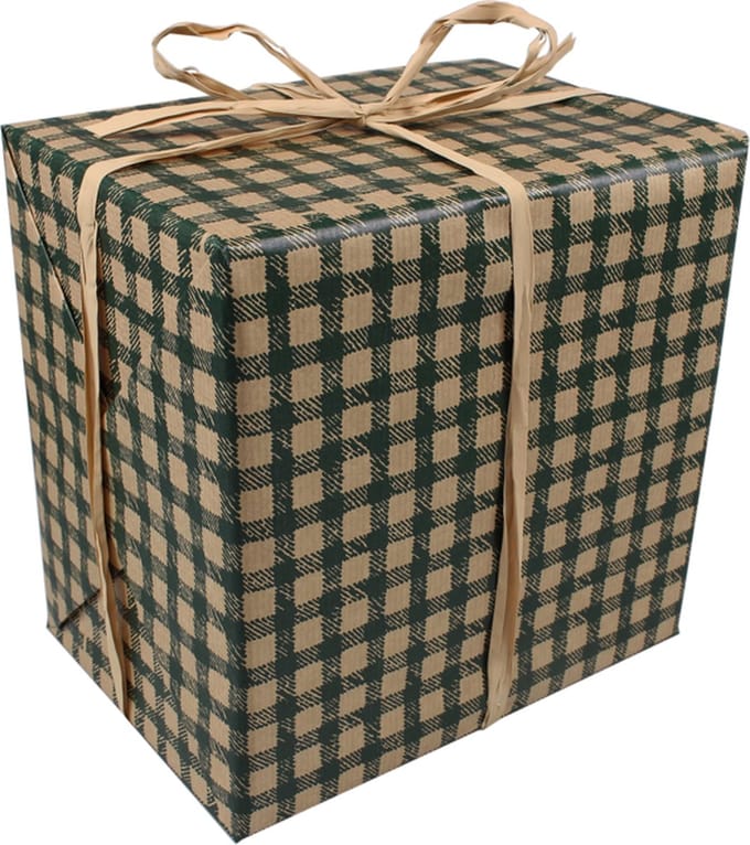 Cadeaupapier | 50cm | 400m | groen/naturel