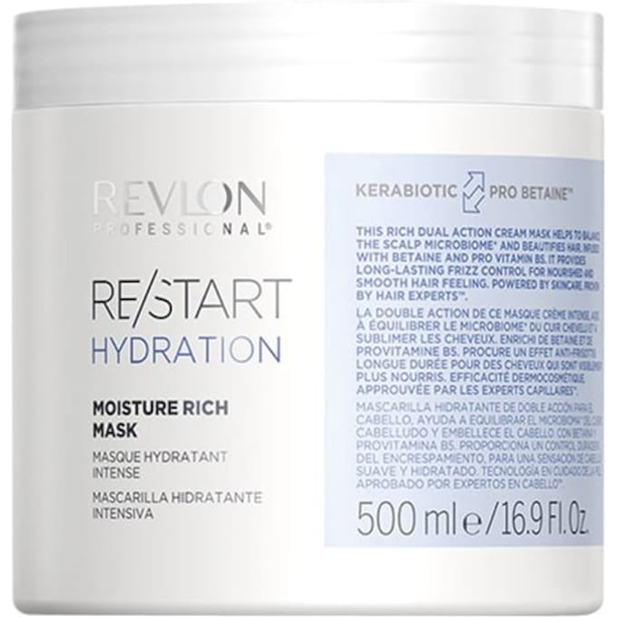 Revlon Professional Hydration Moisture Rich Mask Hydraterende haarbehandeling Dames 500 ml