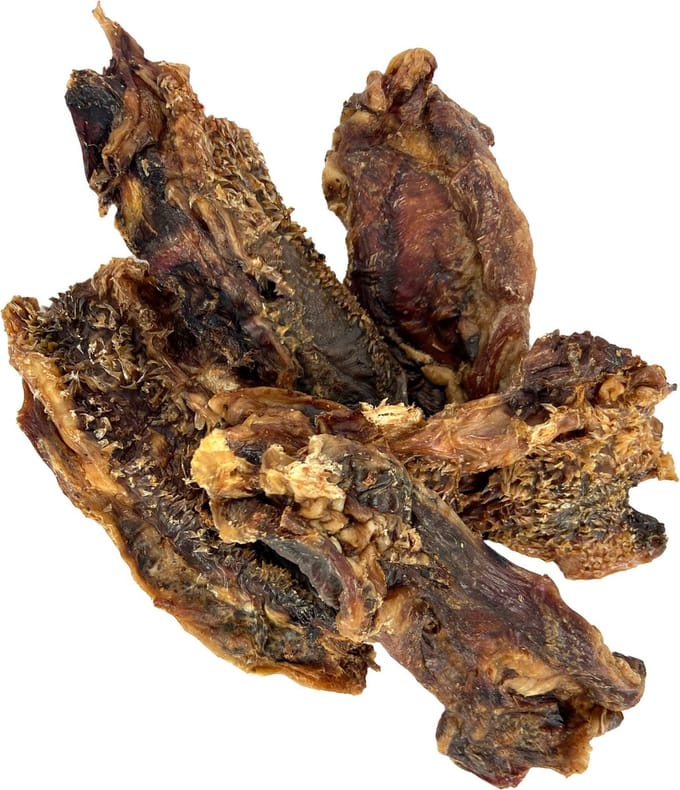 Petsnack Buffel Cheeks - Kauwsnack Zonder Conserveringsmiddelen - 500 Gr Gedroogde Buffelwang