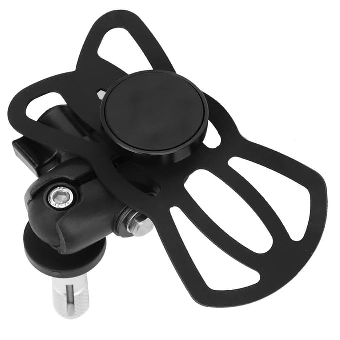 Motorfiets Stuurpen Juk GPS Navigatie Frame Houder Mobiele Telefoon Montagebeugel black