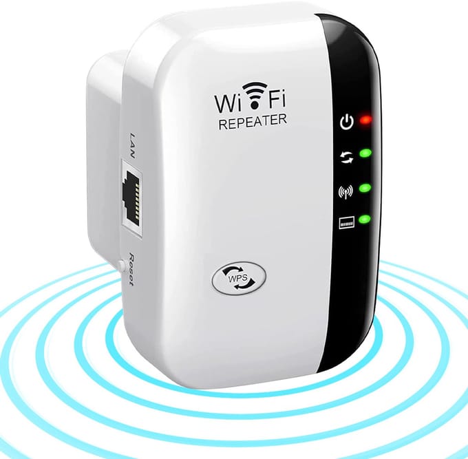 WiFi-extender - Wifi Versterker Stopcontact - Router Draadloos - Repeater - Booster - Extender - 300 Mbps