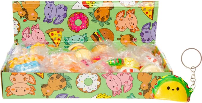 Duckiez Sleutelhanger Foam Foodies - 1 stuk