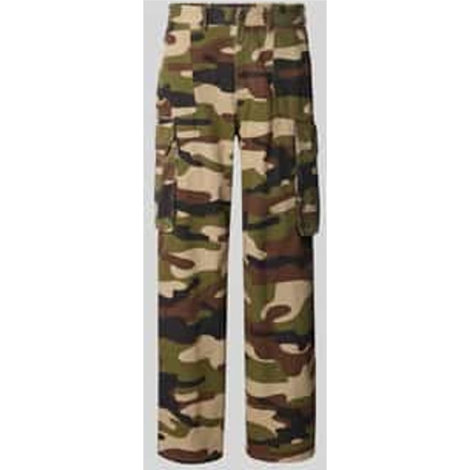 Baggy cargobroek met achterzakken